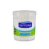 Ватные палочки в круглом боксе Septona 100 шт