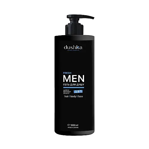Гель для душа 3 в 1 Dushka Fresh 1000 мл