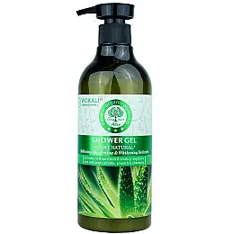 Гель для душа Wokali Prof Shower Gel Plant Natural Aloe Vera WKL089 550 мл