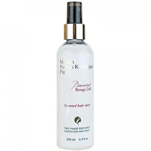 Двохфазний парфумований захисний спрей для волосся No Brand Baccarat Rouge 540 Scented Hair Mist 200 мл