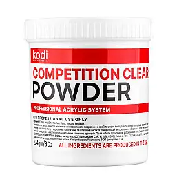 Акриловая пудра Kodi Professional Competition Clear Powder 224 г Прозрачный (00-00062081)