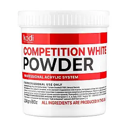 Акриловая пудра Kodi Professional Competition White Powder 224 г Белая (00-00062085)