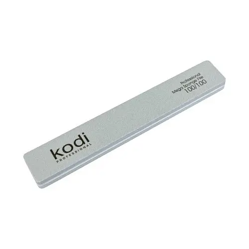 Пилка-бафф для нігтів прямокутної форми Kodi Professional №159 100/100 (00-00065133)