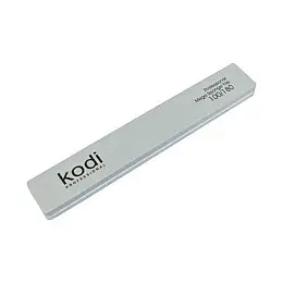 Пилка-бафф для нігтів прямокутної форми Kodi Professional №160 100/180 (00-00065134)
