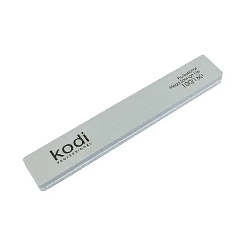 Пилка-бафф для нігтів прямокутної форми Kodi Professional №160 100/180 (00-00065134)