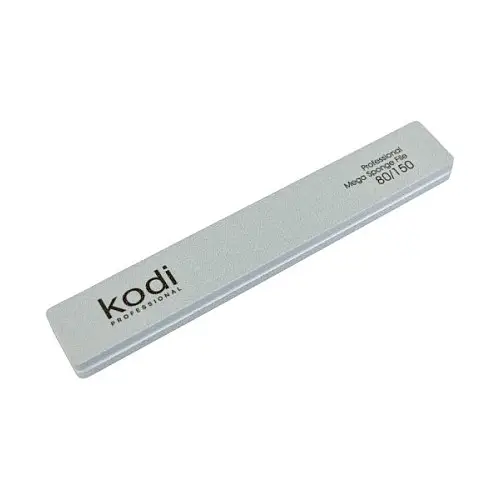 Пилка-бафф для нігтів прямокутної форми Kodi Professional №161 80/150 (00-00065135)