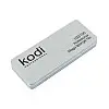 Мини-пилка-бафф для нігтів прямокутної форми Kodi Professional №169 100/100 (00-00065143)
