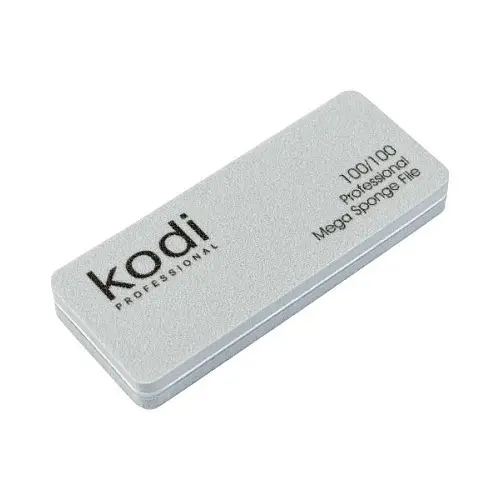 Мини-пилка-бафф для нігтів прямокутної форми Kodi Professional №169 100/100 (00-00065143)
