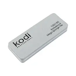 Міні-пилка-бафф для нігтів прямокутної форми Kodi Professional №170 100/180 (00-00065144)