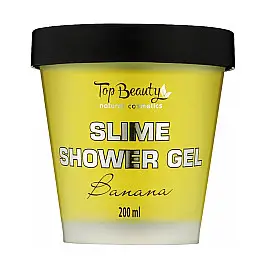 Гель-слайм для душа Top Beauty Slime Shower Gel Banana 200 мл (4820241303915)