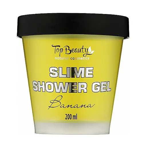 Гель-слайм для душа Top Beauty Slime Shower Gel Banana 200 мл (4820241303915)