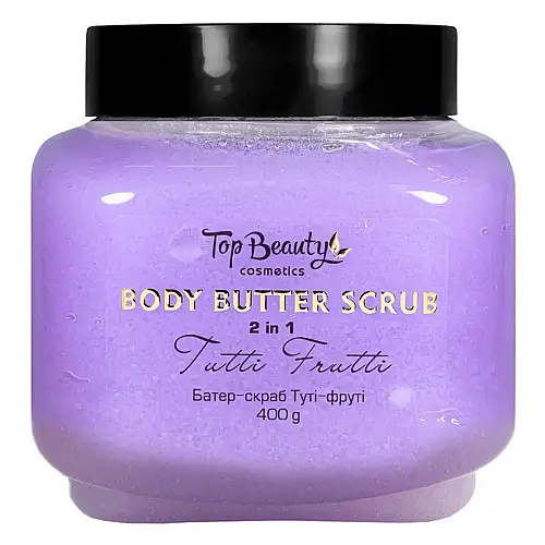 Батер-скраб для тіла 2в1 Top Beauty Body Butter Scrub Туті Фруті 400 г (2000002700036)
