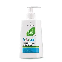 Дитячий ніжний шампунь-гель для купання LR Aloe Vera 250 мл (20320)