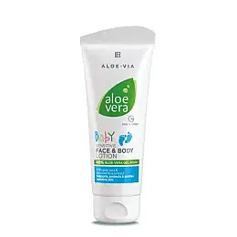 Дитячий ніжний лосьйон для обличчя та тіла LR Aloe Vera 100 мл (20321)