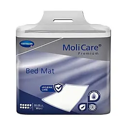 Пеленки Paul Hartmann з суперабсорбентом MoliCare Premium Bed Mat 9 крапель 60x60 см 15 шт