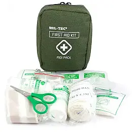 Аптечка для первой помощи Mil-Tec midi pack 16025900 Оливковый
