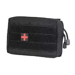 Аптечка-набор первой помощи Mil-Tec 25 элементов First Aid Set Black (16025302)