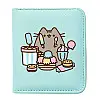 Кошелек 2Life Pusheen cat 11х10 см Кот со сладостями Мятный (v-12192)