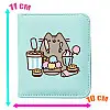 Кошелек 2Life Pusheen cat 11х10 см Кот со сладостями Мятный (v-12192)