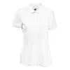 Поло Fruit of the loom 65/35 Polo Lady-Fit XS Білий (63-212-0)