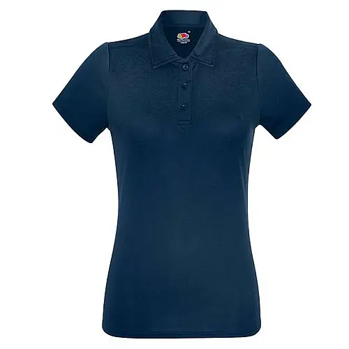 Поло Fruit of the loom Performance polo Lady-Fit XS Темно-синій (63-040-0)