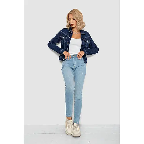 Куртка женская джинсовая AGER XS Синий (247R030)