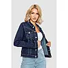 Куртка женская джинсовая AGER XS Синий (247R030-1)