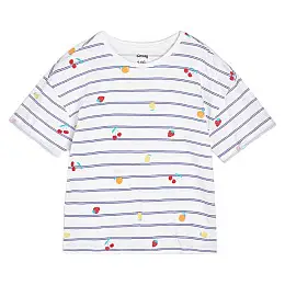 Футболка No brand 066000-W 140 см Білий (92788210)
