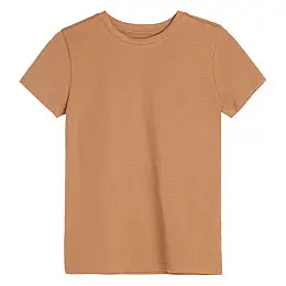 Футболка No brand 52202-R 128 см Коричневий (93808260)