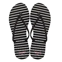 В'єтнамки No brand 492299-BK 40 Чорно-білий (3358294)