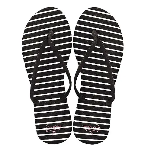 В'єтнамки No brand 492299-BK 40 Чорно-білий (3358294)
