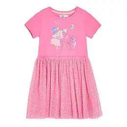 Плаття No brand 253030-ML 92 см Малиновий (94028418)