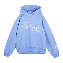 Худі No brand 465350-DB 158 см Синій (93028425)