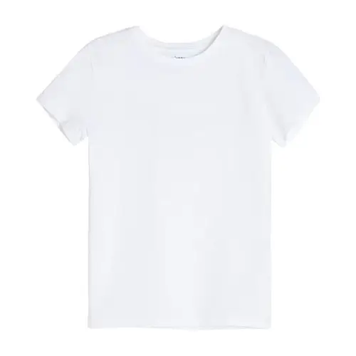 Футболка No brand 297000-W 116 см Білий (93778635)