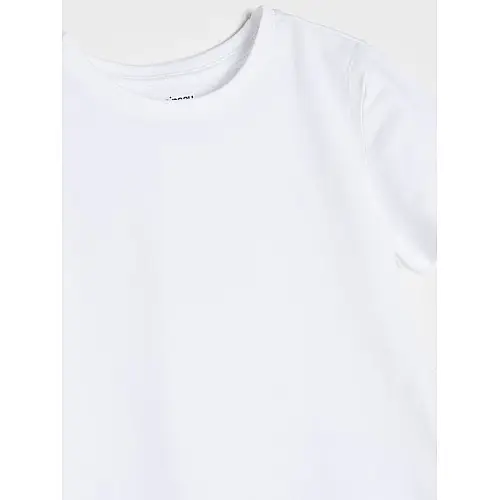 Футболка No brand 297000-W 116 см Білий (93778635)