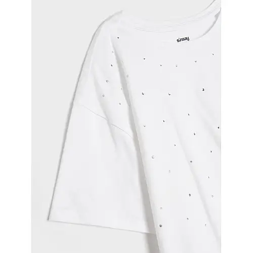 Футболка No brand 365000-W 152 см Білий (93058638)