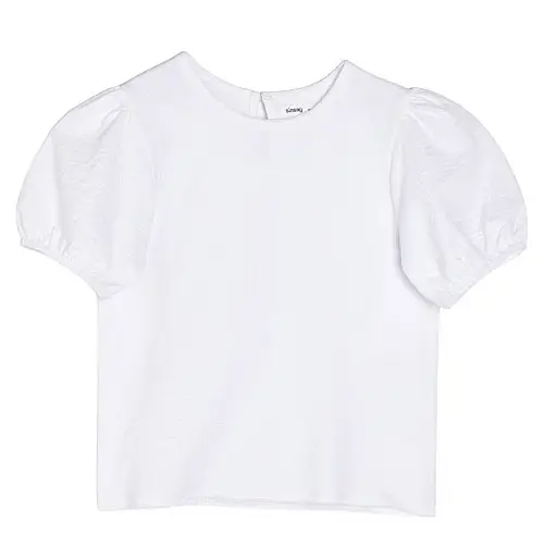 Блуза No brand 384000-W 146 см Білий (93818640)