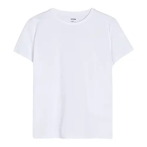 Футболка No brand 162000-W 158 см Білий (93028652)
