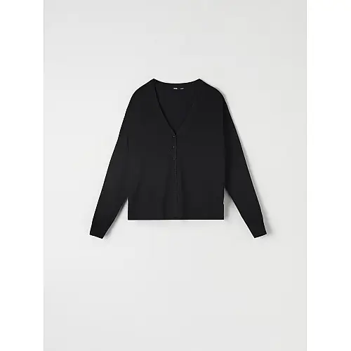 Кардиган No brand 536099-BK 44 Черный (91438658)