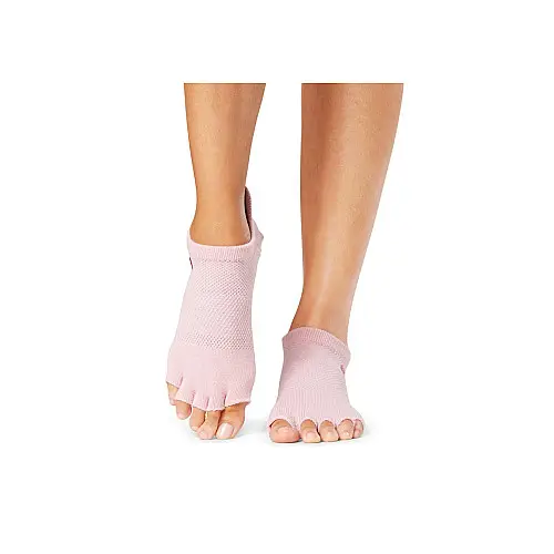 Носки для йоги ToeSox Half Toe Low Rise Grip Happy S 36-38.5 Розовый