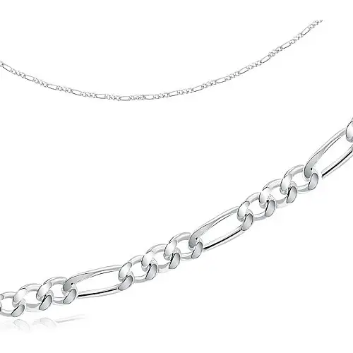 Цепочка Фігаро Maxi Silver 7995