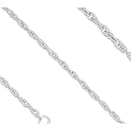 Цепочка веревка Maxi Silver 7994