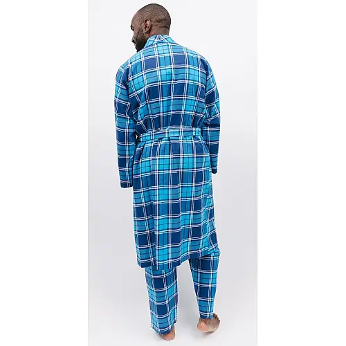 Халат мужской Cyberjammies Felix 6935 M Синий (5051877471757)