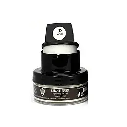 Крем для взуття з губкою Coccine Cream Elegance Білий 50мл 1883