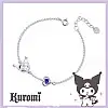 Браслет Куроми Kuromi Моя Мелодія Onegai My Melody з камінцем (23655) Bioworld