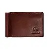Зажим для купюр с монетницей 80х110 мм Grande Pelle 125623