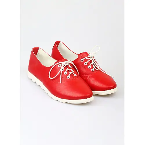 Мокасины женские Forever 37 Красный (SIV-1524-Dark-red)
