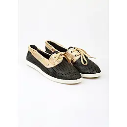 Мокасины женские N&Y 37 Черный (LN-2513-Black)