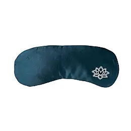 Подушка для очей Bodhi Mako-Satin з лавандою петроль 23х11 см
