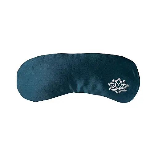 Подушка для очей Bodhi Mako-Satin з лавандою петроль 23х11 см